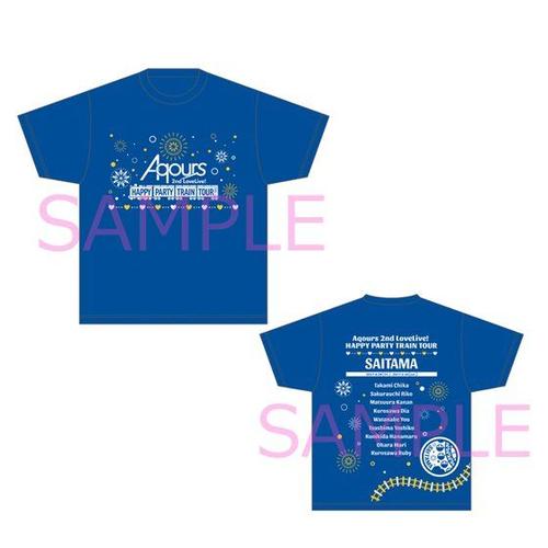 Love Live Sunshine Aqours 2nd Lovelive Happy Party Train Tour T Shirt Saitama Premium Bandai Buyee An Online Proxy Shopping Service Shop At Premium Bandai Bot Online